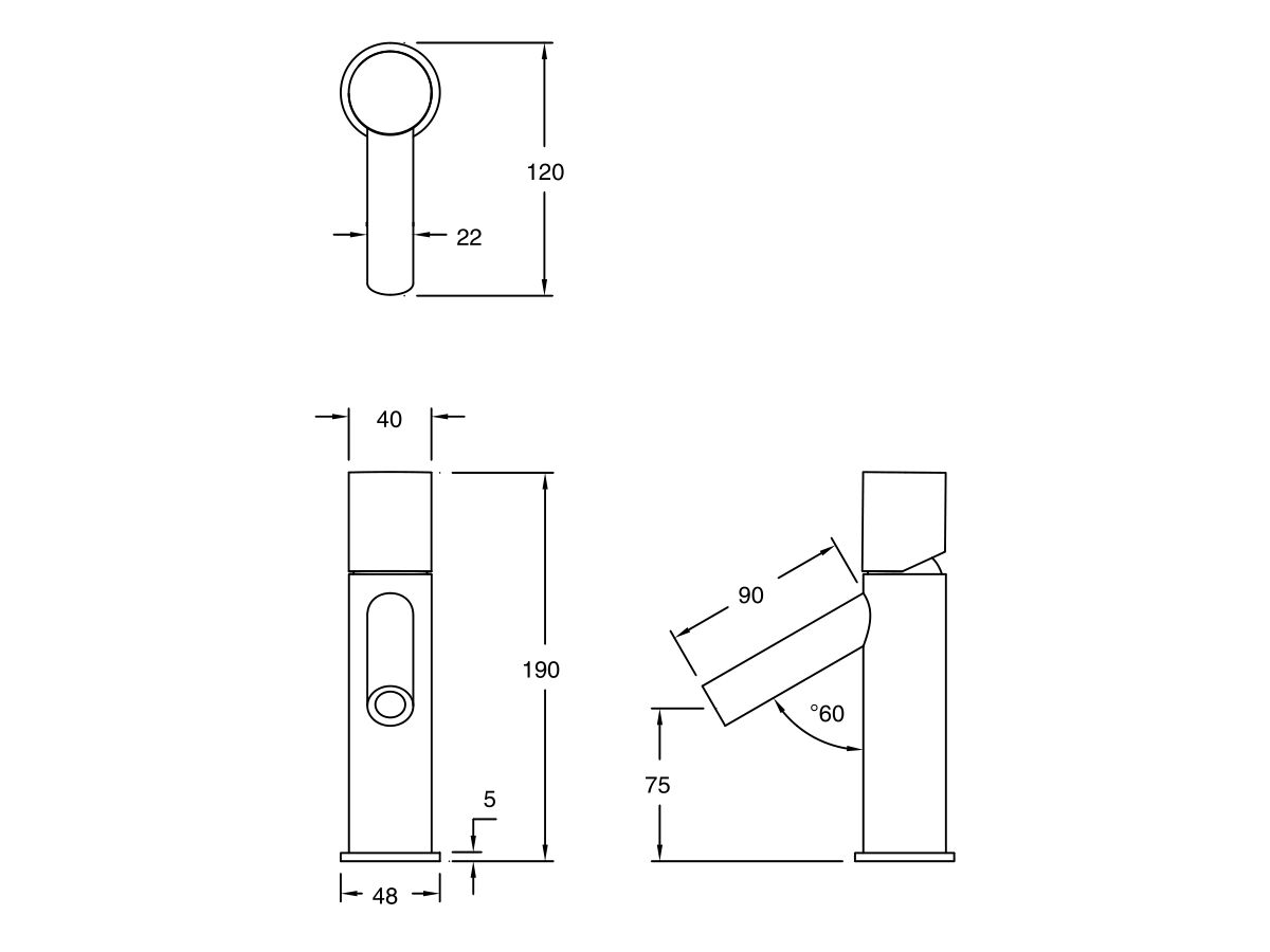 Sussex Pure Basin Mixer Tap (6 Star)