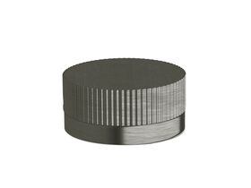 Sussex Pure Progressive Hob Mixer Tap with Linear Textured Handle PVD Brushed Gunmetal