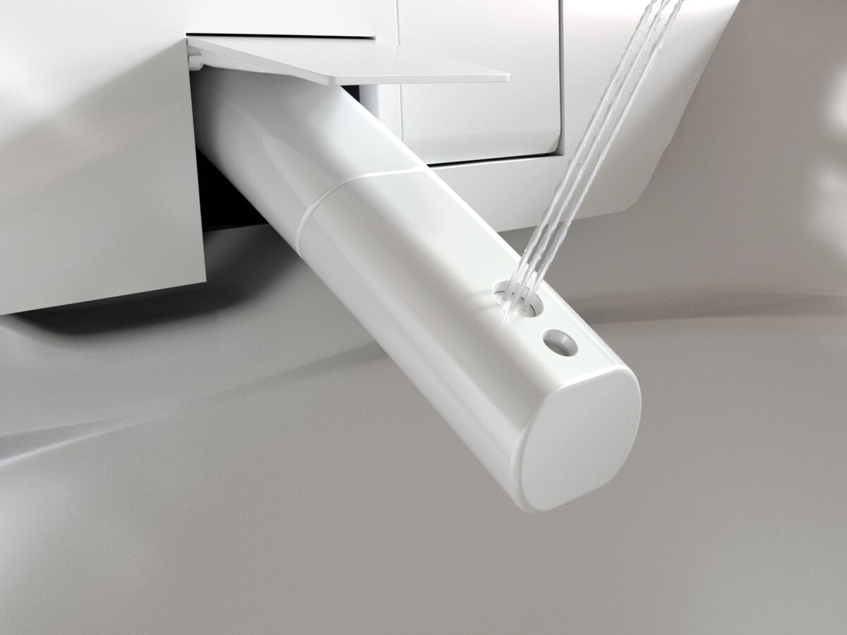 Supporting Image - Roca Ona In-Wash In-Tank Back to Wall (4 Star) - Rear and Front Wash with Airtech