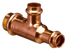 >B< Press Gas Reducing Tee 20mm x 15mm x 15mm
