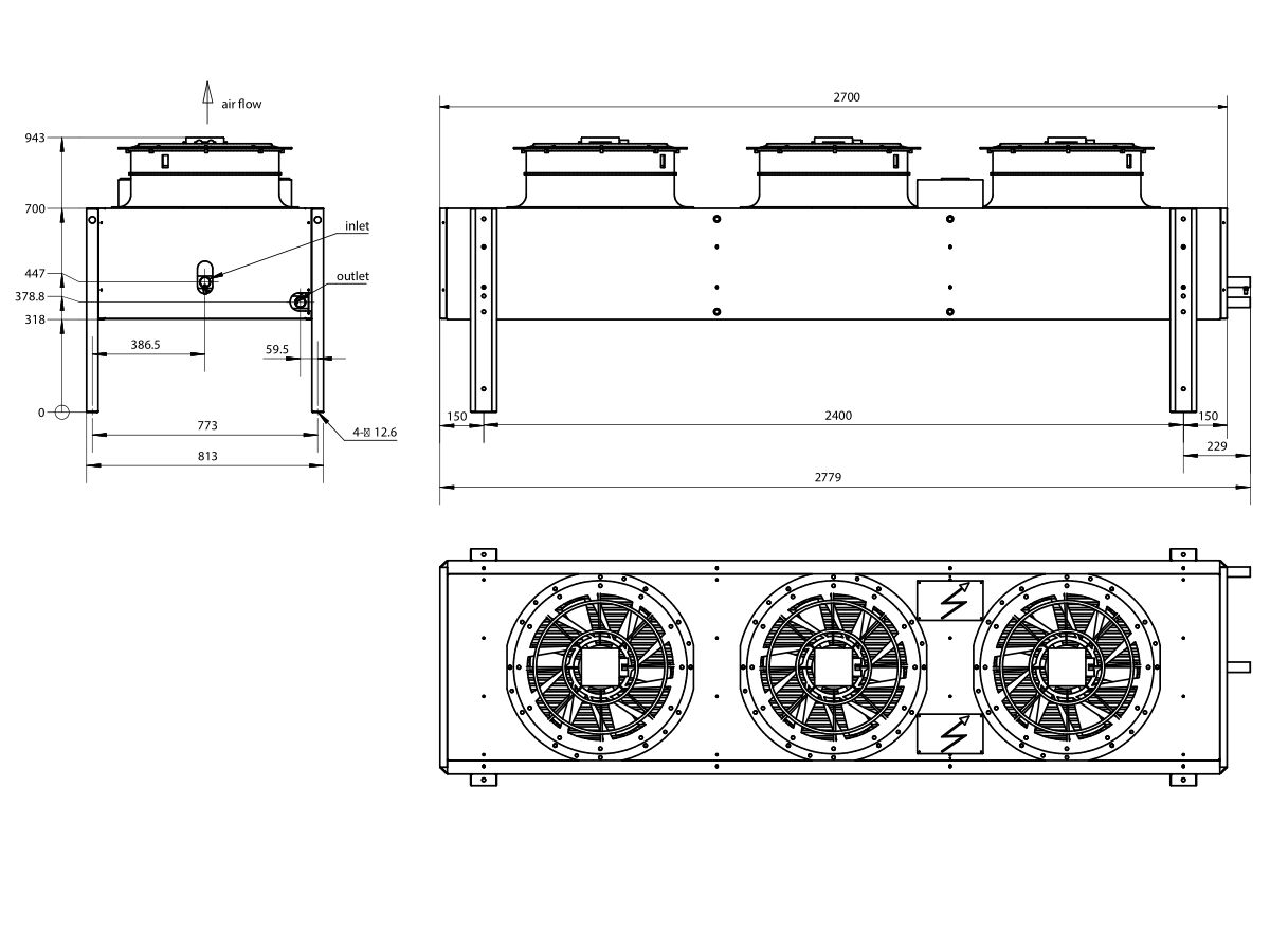 Cabero Remote Condenser ACH055A3-2.4-18NZ-D-EC