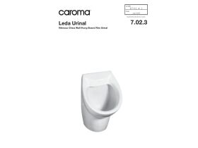 Technical Guide - Caroma Leda Wall Hung Urinal P Trap White (3 Star)