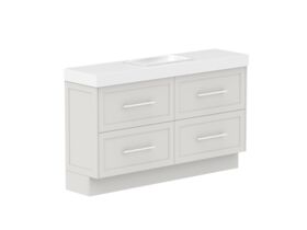 Supporting Image - Kado Lux Ensuite All Drawer Twin 1500mm Floor Mount Centre Basin 90mm Top