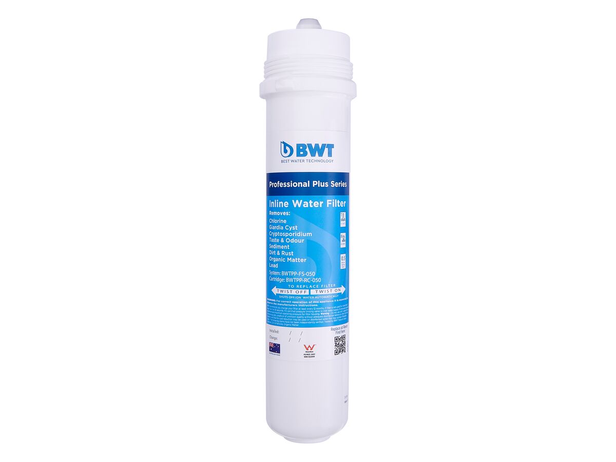 BWT Professional Plus Series Inline Water Filter Kit 0.5 Micron