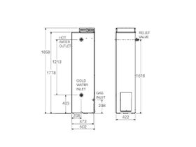 Rheem 4 Star 170L Hot Water System