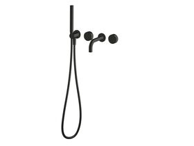 Hero - Sussex Pure Elemental Progressive Bath Mixer System with Handshower 160mm PVD Matte Black