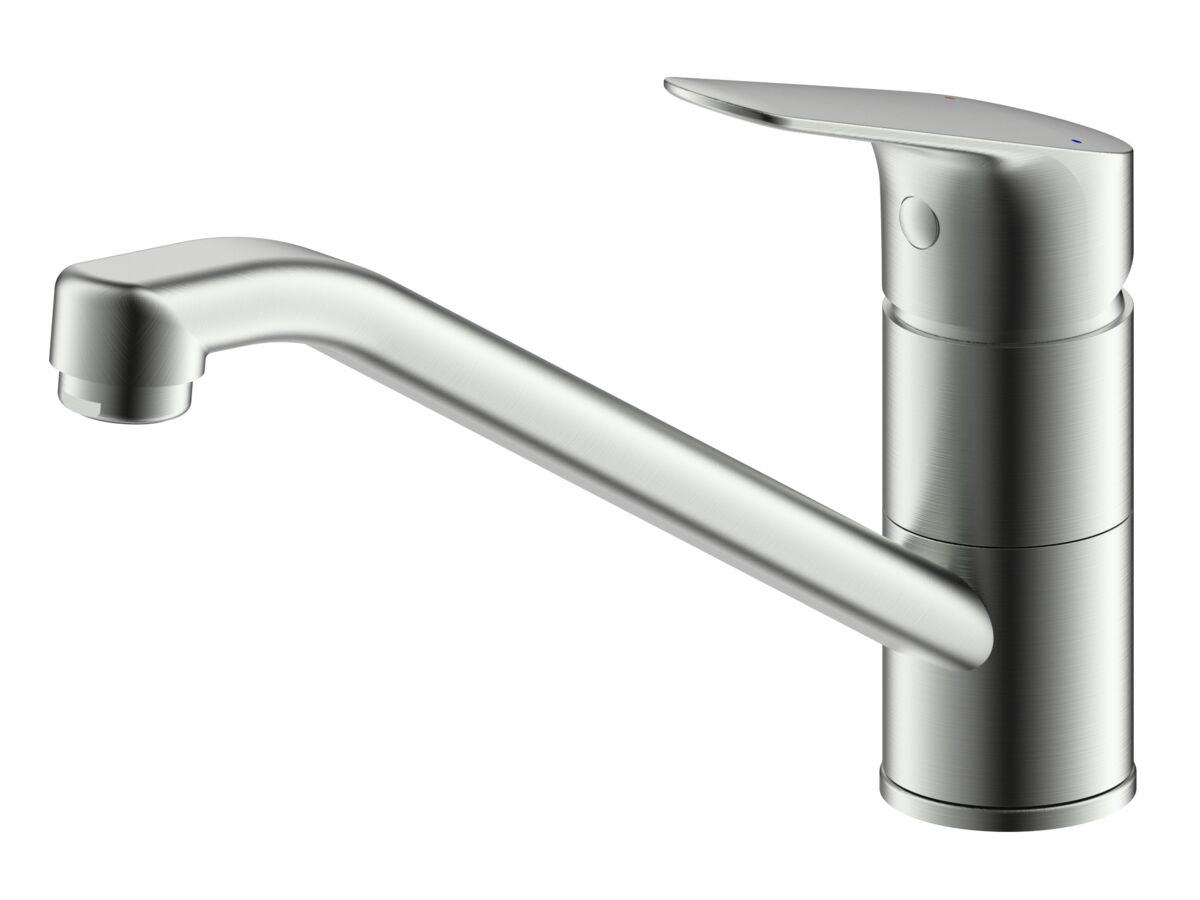 Hero - Posh Solus Standard Sink Mixer Tap Brushed Nickel (4 Star) Lead Free