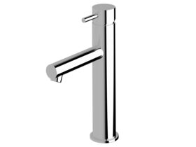 Sussex Scala Medium Basin Mixer Tap 130mm Outlet Chrome (5 Star)
