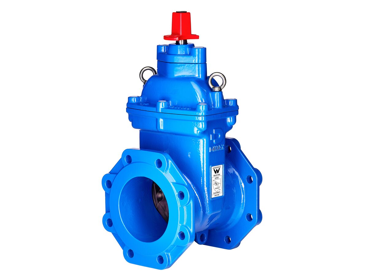 Dimax Resilient Seat Gate Valve (Flange x Flange) PN16 B5 150mm Clockwise Close