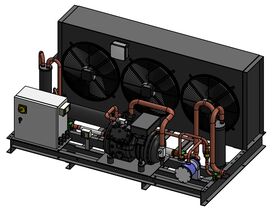 Tecumseh Semi Hermetic EVO Condensing Unit SHT4615ZHR 3 Phase