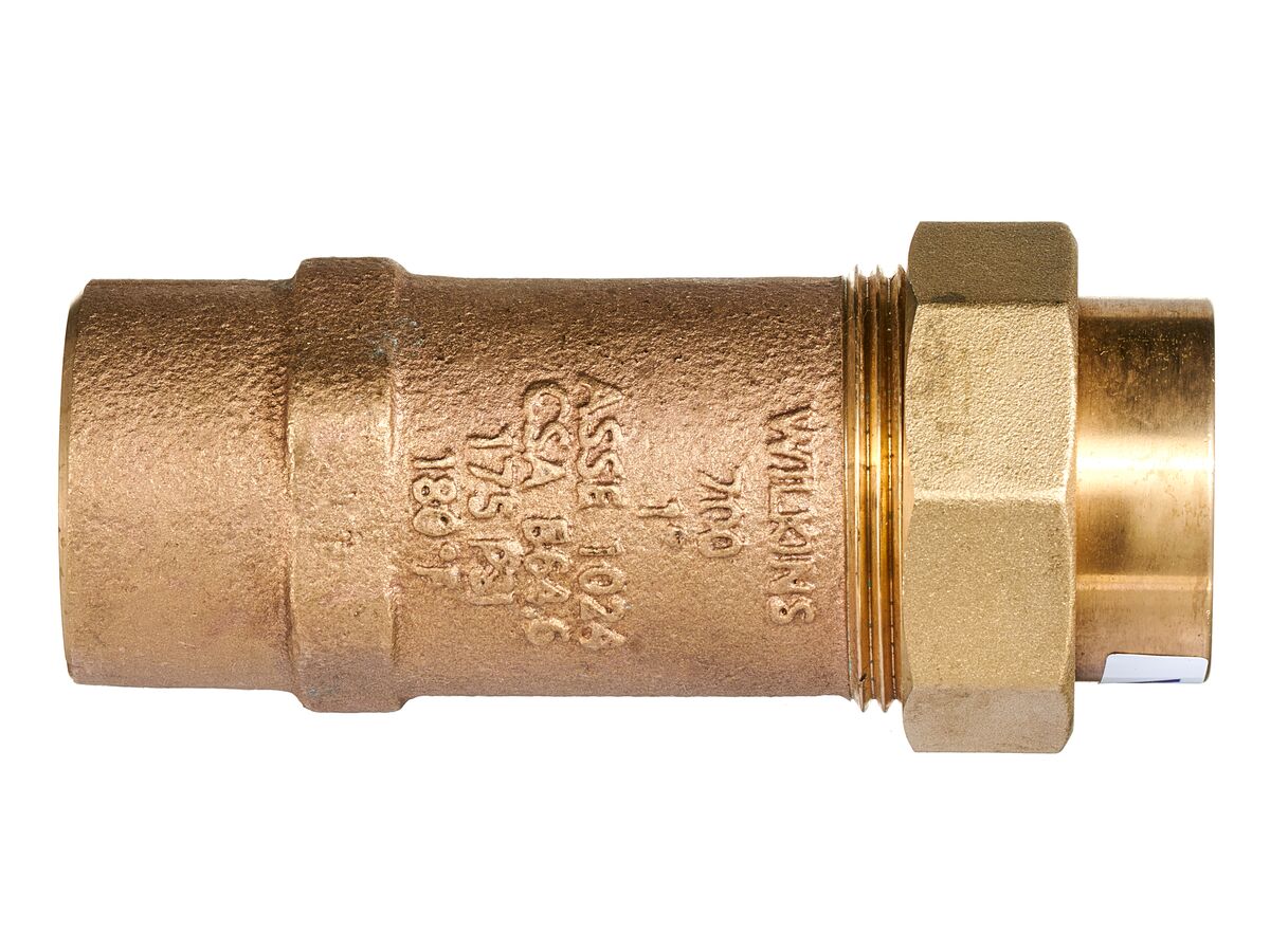 Wilkins Dual Check Valve Female x Female 25mm