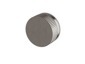 Sussex Pure Diverter with Linear Textured Handle PVD Brushed Gunmetal