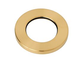 Mizu Shower Mixer Cover Plate Round 65mm Brushed Brass