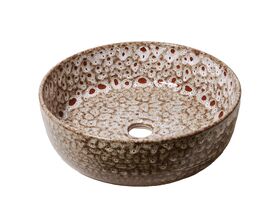 Supporting Image - Robert Gordon Potters 370mm Above Counter Basin White Ochre