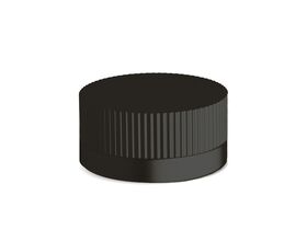 Sussex Pure Progressive Top Mount Hob Mixer Tap with Linear Textured Handle PVD Matte Black