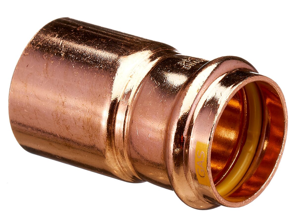 >B< Press Gas Fitting Reducer 40mm x 32mm
