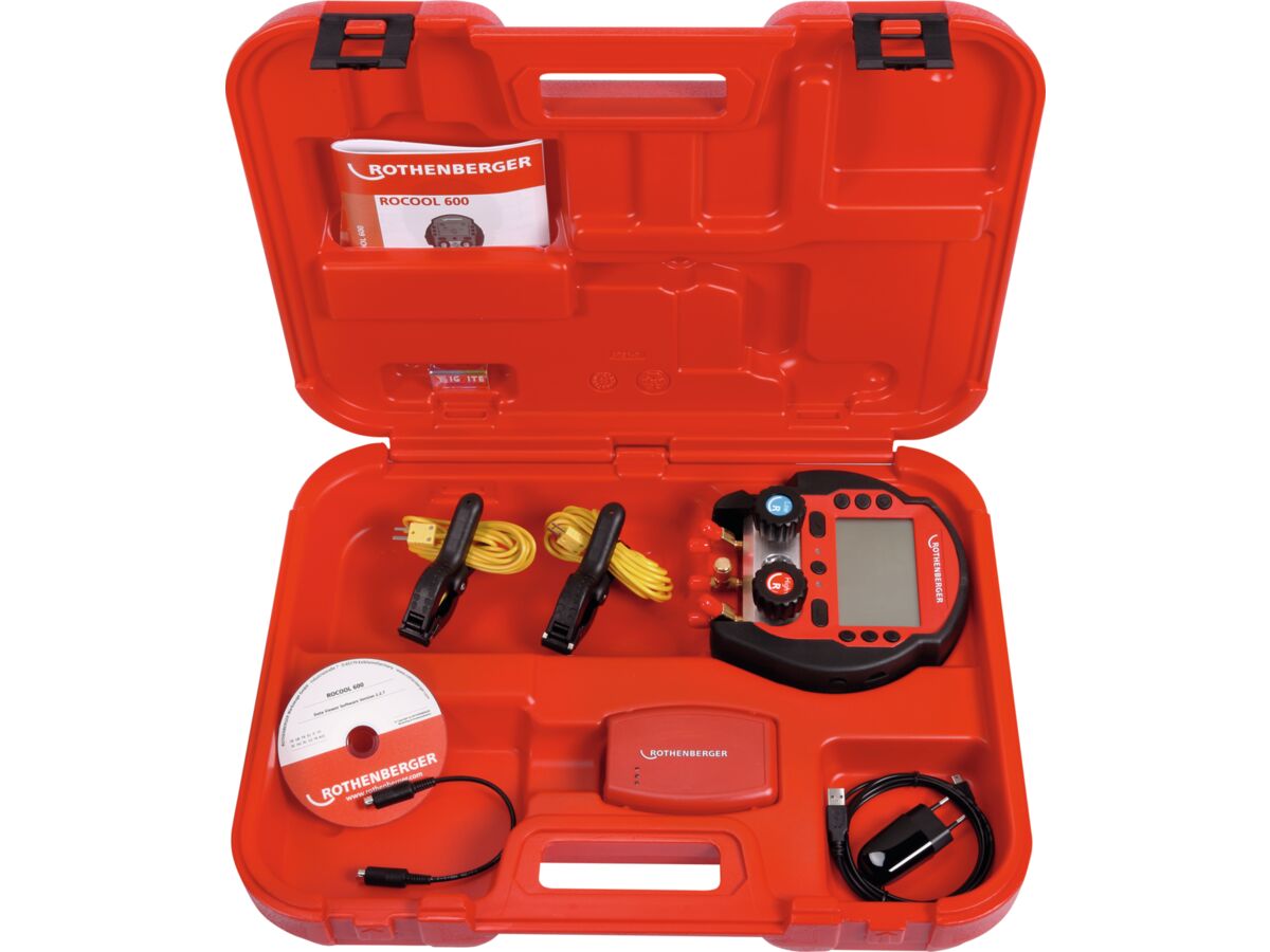Rothenberger Rocool 600 Digital Manifold Set