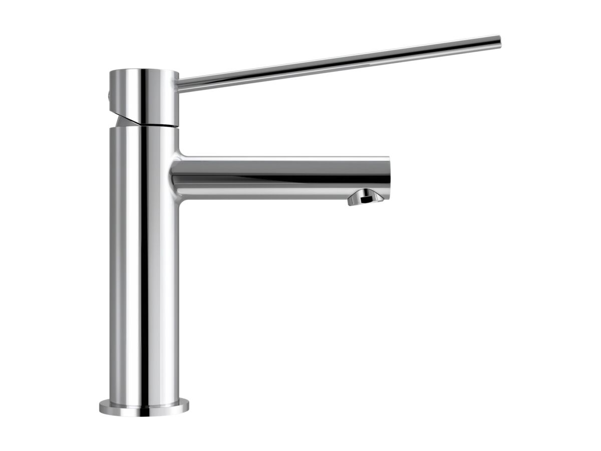 Supporting Image - Mizu Drift Basin Mixer Straight Spout with Extended Lever Tap Chrome (6 Star) Lead Free