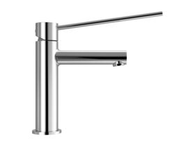 Supporting Image - Mizu Drift Basin Mixer Straight Spout with Extended Lever Tap Chrome (6 Star) Lead Free