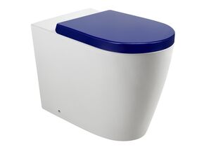 Wolfen Ambulant Back To Wall Pan with Double Flap Seat