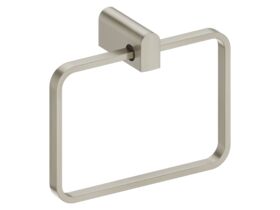 Mizu Soothe Towel Ring Brushed Nickel