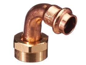 >B< Press Water Bent Connector 15mm x 15mm