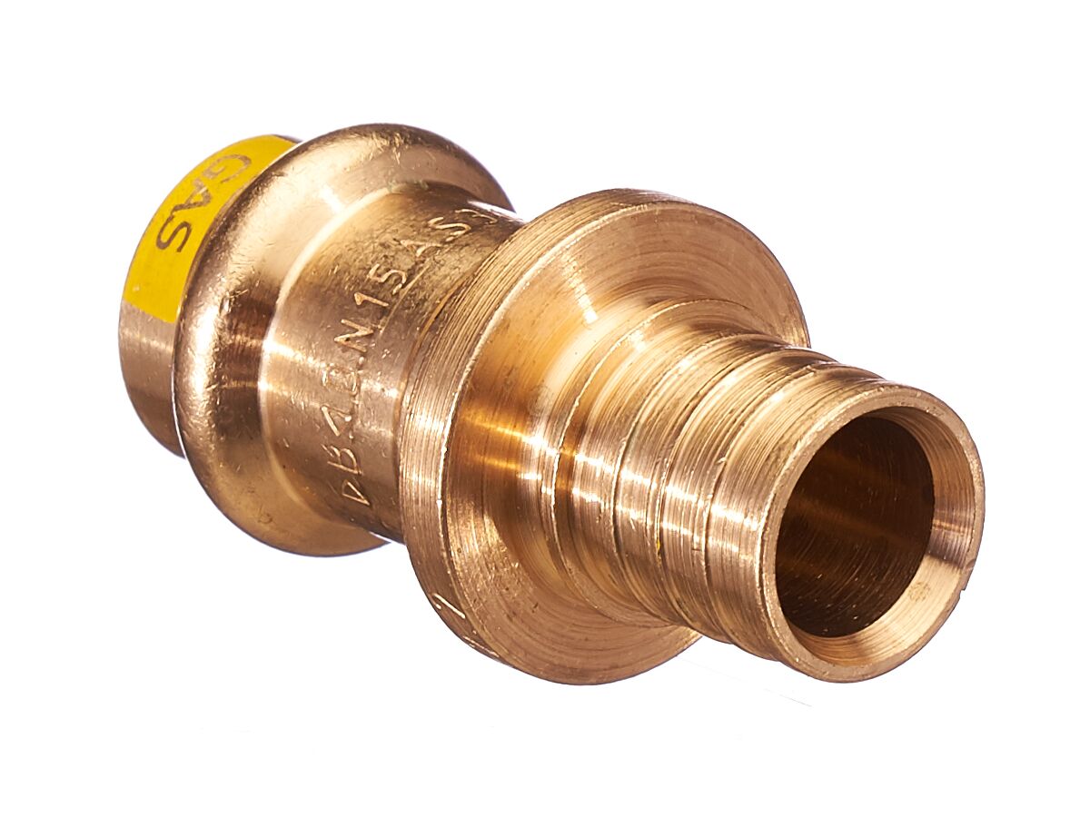>B< Press Gas Rehau Adaptor DN15 x DN16