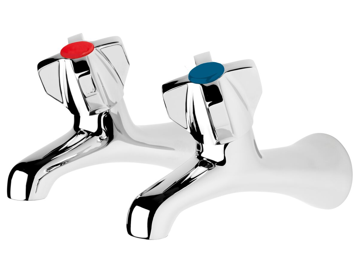 Voda Classic Bath Taps 20mm Chrome