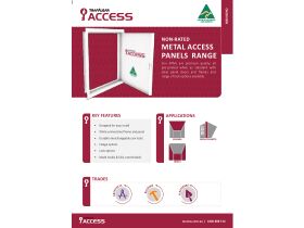 Technical Guide - Metal Access Panel Range