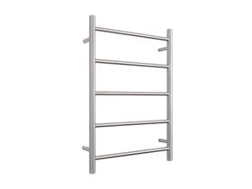 Mizu Drift MK2 550 x 800mm Heated Towel Rail Low Voltage 24V Brushed Stainless Steel
