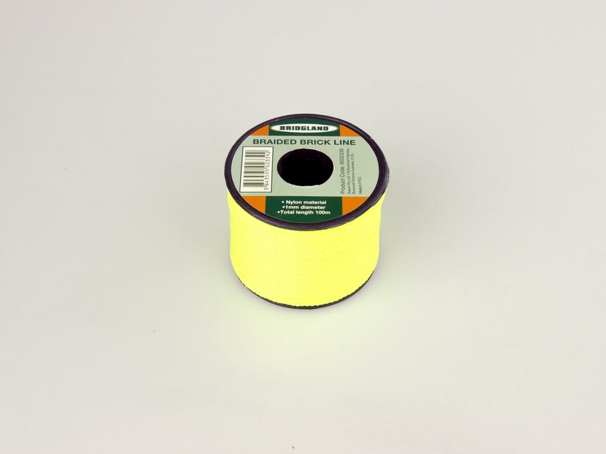 Bridgland Lime Green Brick Line - 100mtr