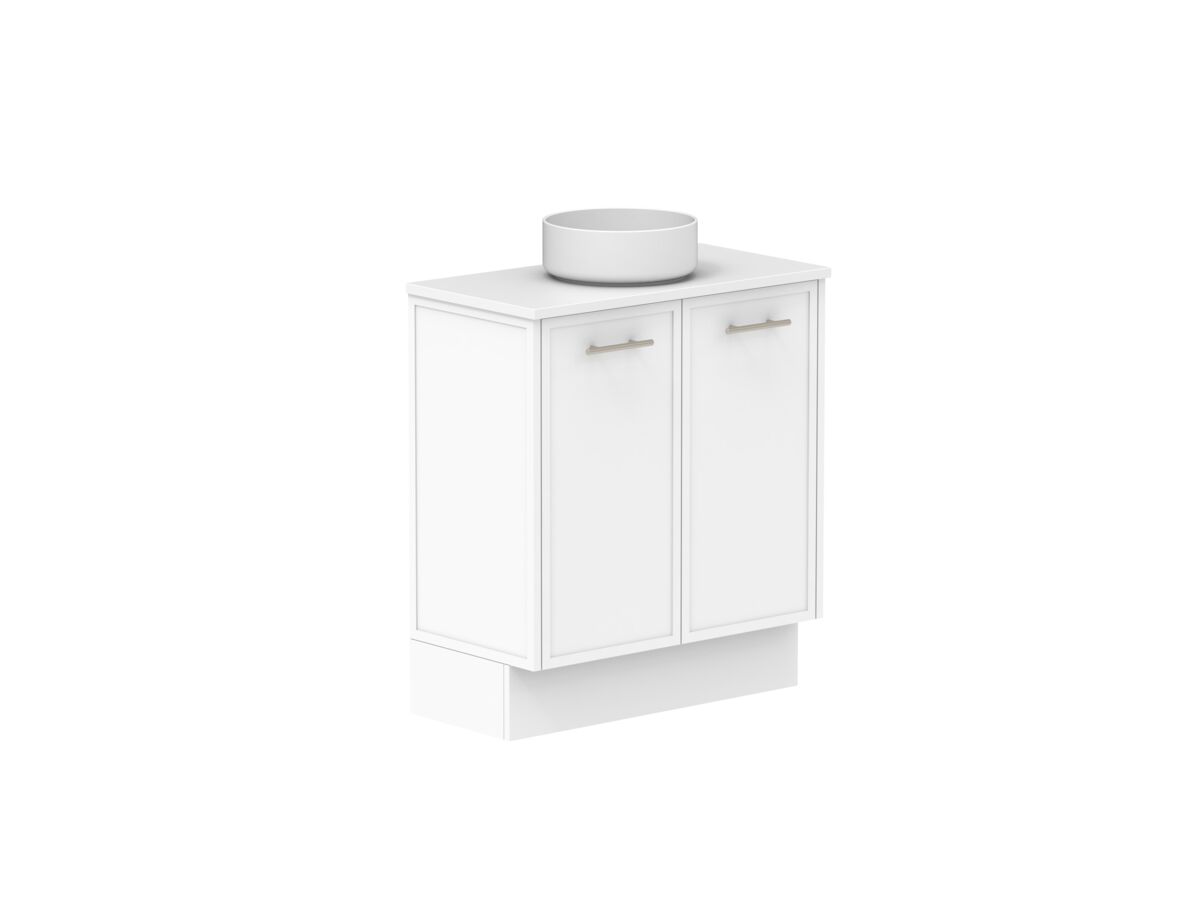 Supporting Image - Kado Lux Ensuite All Door 750mm Floor Mount Centre Basin 20mm Top Shaker