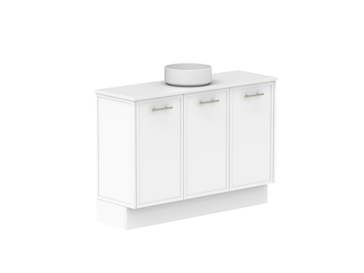 Supporting Image - Kado Lux Ensuite All Door 1200mm Floor Mount Centre Basin 20mm Top Shaker