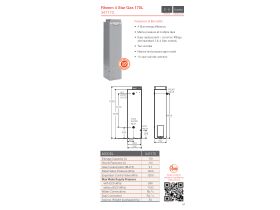 Specification Sheet - Rheem 4 Star 170L Hot Water System