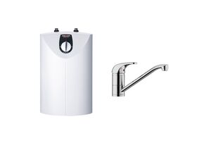 STIEBEL ELTRON SNU 10 + MES Mixer - Open Vented Compact Storage Water Heater