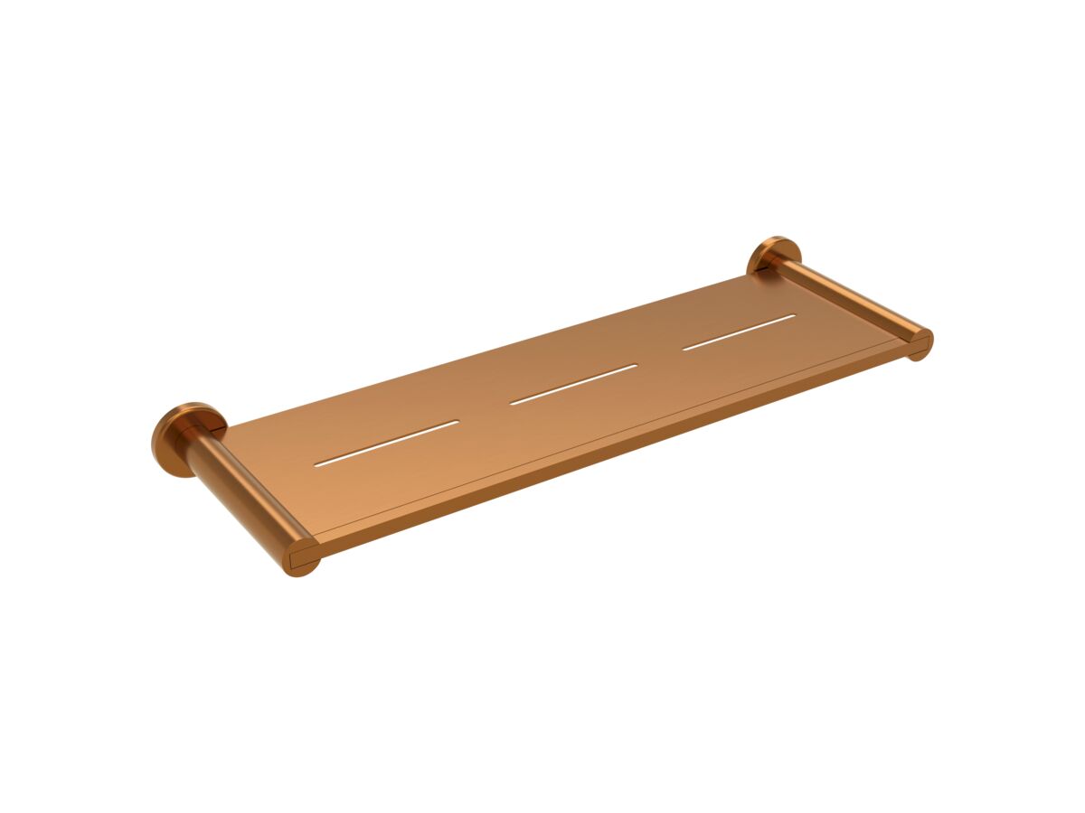 Hero - Mizu Drift Metal Shelf Brushed Bronze