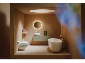 In Situ - LAUFEN Alessi Counter Basin 450mm White LAUFEN Clean Coat