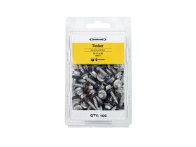 Bridgland Hexagonal Head Screw Timber Class 4 12-11 x 25mm (100)