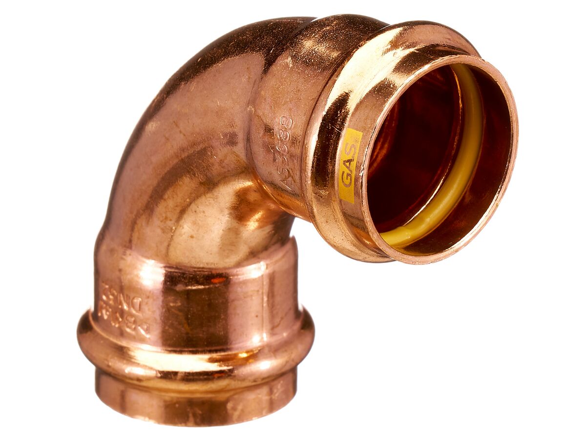 >B< Press Gas Elbow 90 Degree x 32mm