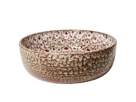 Hero - Robert Gordon Potters 370mm Above Counter Basin White Ochre