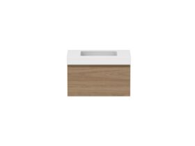 Hero - Posh Domaine 750mm Wall Hung Vanity Unit All-Drawer 90mm Top