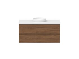Hero - Posh Domaine 1200mm Wall Hung Twin Vanity Unit All-Drawer Single Bowl 50mm Top