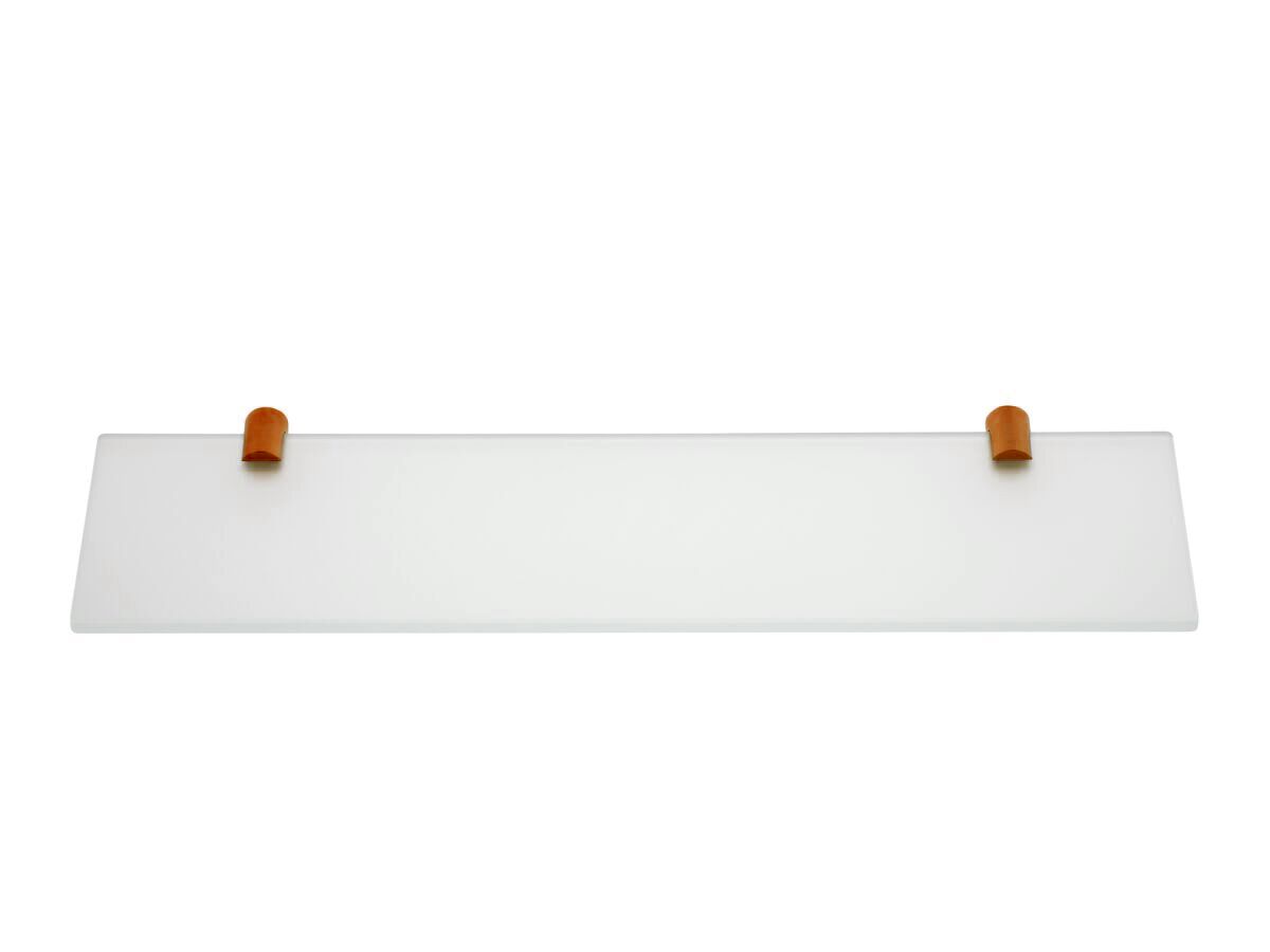 Hero - Milli Meld Edit Glass Shelf 450mm Brushed Bronze