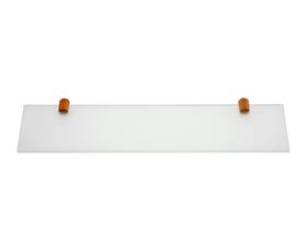 Hero - Milli Meld Edit Glass Shelf 450mm Brushed Bronze