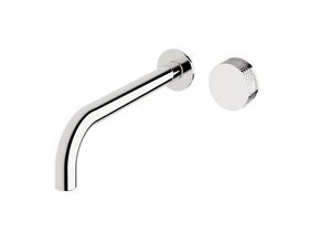 Sussex Pure Progressive Wall Bath Mixer Tap System 250mm with Diamond Textured Handle Chrome
