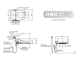 American Standard SpaLet E-Bidet Seat White