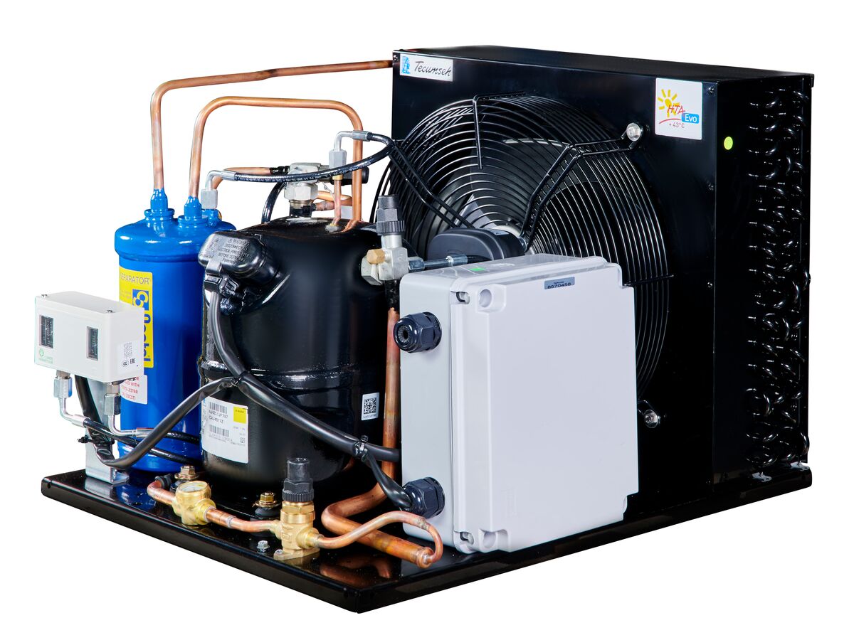 Tecumseh EVO Condensing Unit 1.25hp R404 MHBP EPCH4517Z 1 Phase