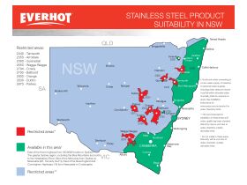 Everhot Stainless Steel Suitability Map