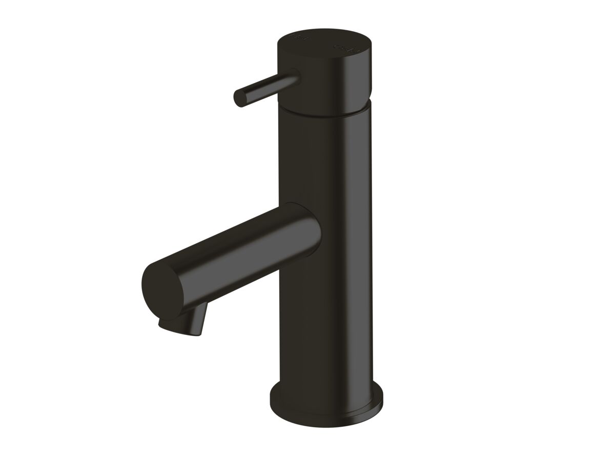 Hero - Sussex Scala Basin Mixer Tap with 90mm Outlet LUX PVD Matte Opium Black (6 Star)