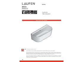 Installation Instructions - LAUFEN Meda Back to Wall Bath 1800mm Marbond